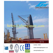 Hydraulic Deck Ship Crane marine crane 25ton-50ton for sale